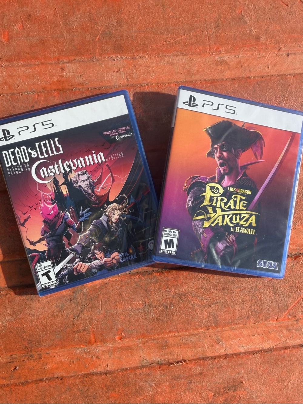 PS5 Dead Cells Castlevania & Like a Dragon Pirate Akuzza Game Bundle